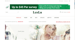 Desktop Screenshot of luxlu.com